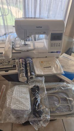 Brother SE1900 Sewing & Embroidery Machine Starter Bundle - Low Count - Hoops + Stabilizers