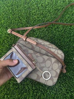 Coach purse and Card holder