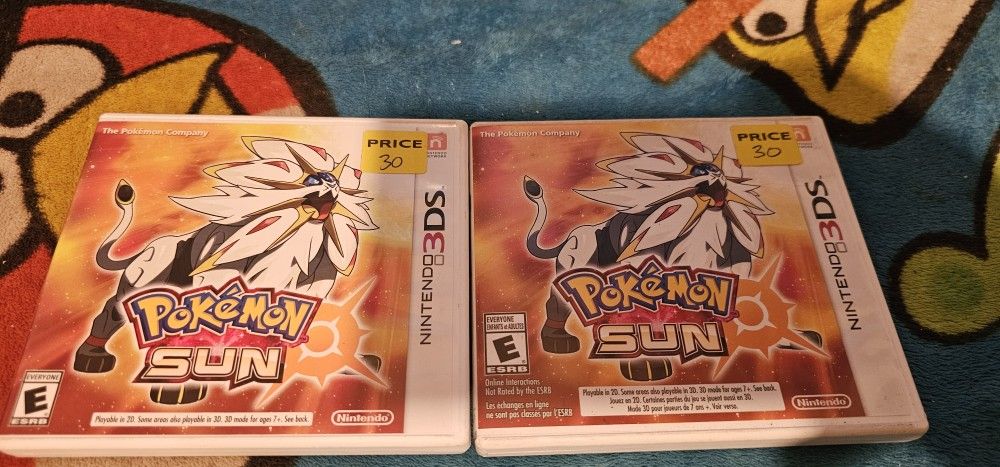 Pokemon Sun Nintendo 3ds