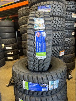 285/75/16 Crosswind MT 4 new tires installed and balanced
