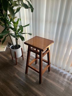 Walnut Wood Stool