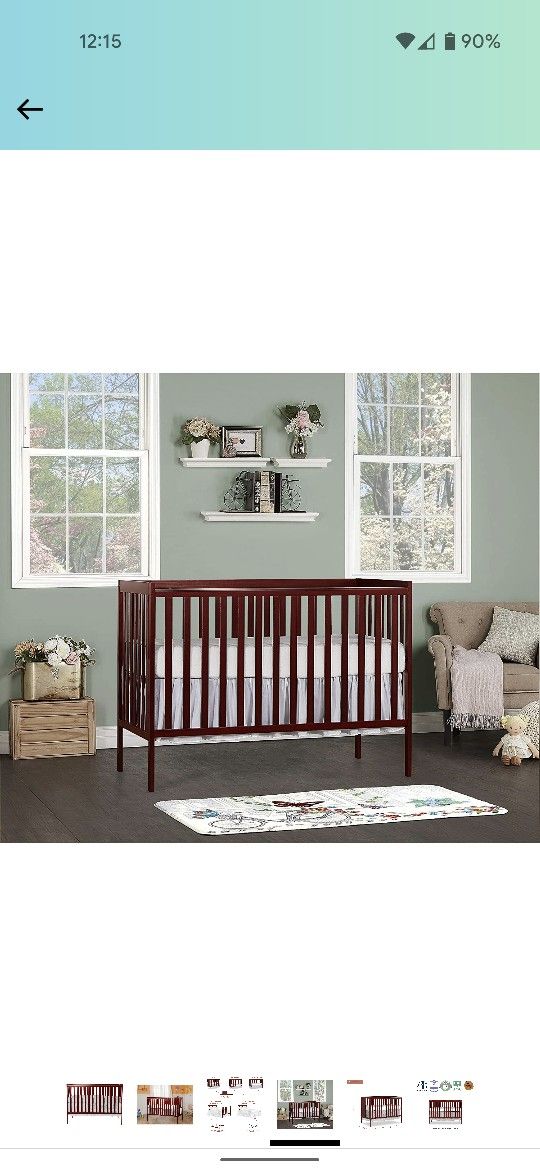 Baby Crib- Convertible 5-in-1