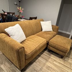 Couch and Ottoman