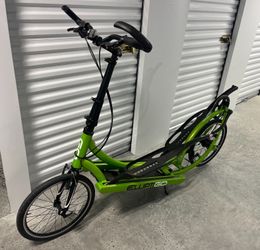 ElliptiGO 8C aluminum elliptical bicycle Shimano 8 speed rim brakes adjustable 