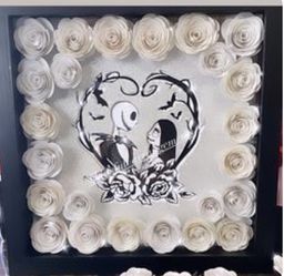 Nightmare Before Christmas Inspired Frame