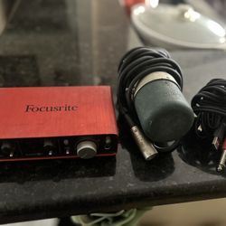 Scarlett 2i2 USB 2.0 Music Recording Amp