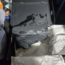 air jordan 4 black cats size 9.5 