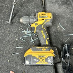 Dewalt Impact And Battery 