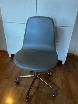 Leather desk chair