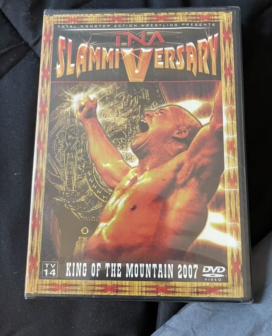 TNA Wrestling Slammiversary SEALED DVD King Of The Mountain 2007