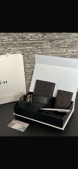 Coach Men’s Wallet Set