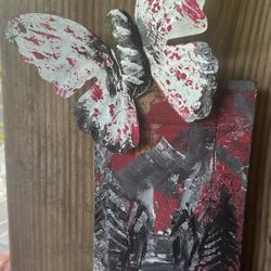 Custom Hand Painted Art Deco