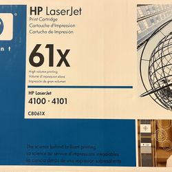 LaserJet printer toner 61x (two Cartridges)