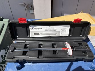 Powerbuilt 944050 1/2” Needle Torque Wrench Kit, Black. Brand New