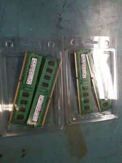 DDR3 2GB each memory