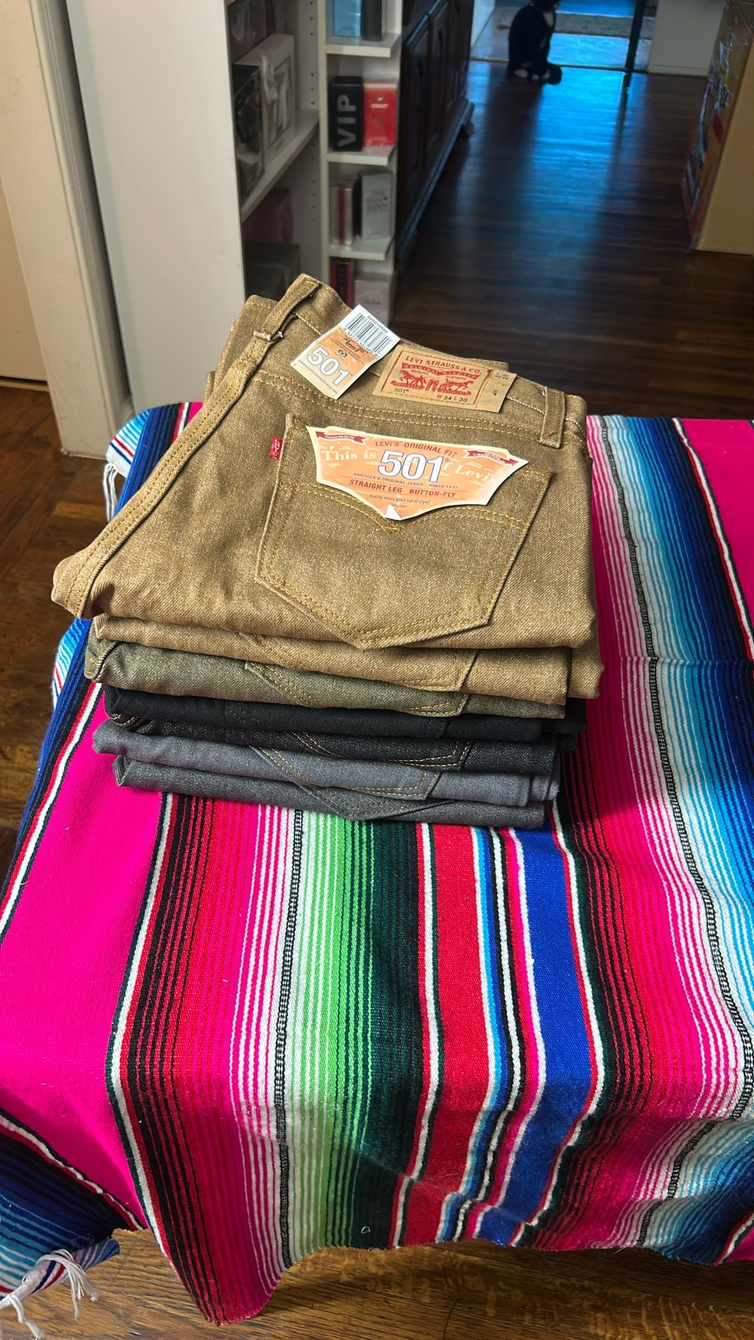 Mens levi’s 501 (34x30)