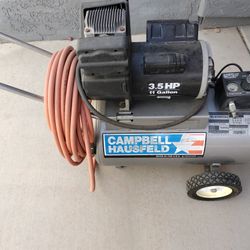 11 Gallon 3.5 hp Campbell Hausfeld Compressor