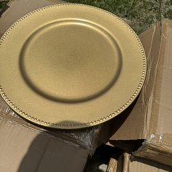 Gold Charger Plates 