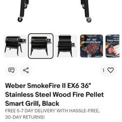 Weber Smoke Fire