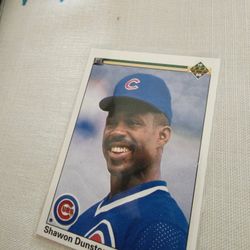 Chicago Cubs Shawon Dunston Upper Deck Baseball Cards Lot 