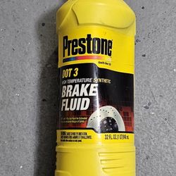 Prestone AS401 DOT 3 Synthetic Brake Fluid - 32 oz.