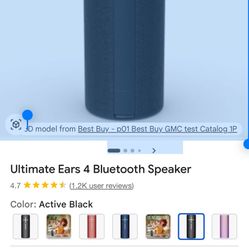 Clear Sub Woofer Bluetooth Like New