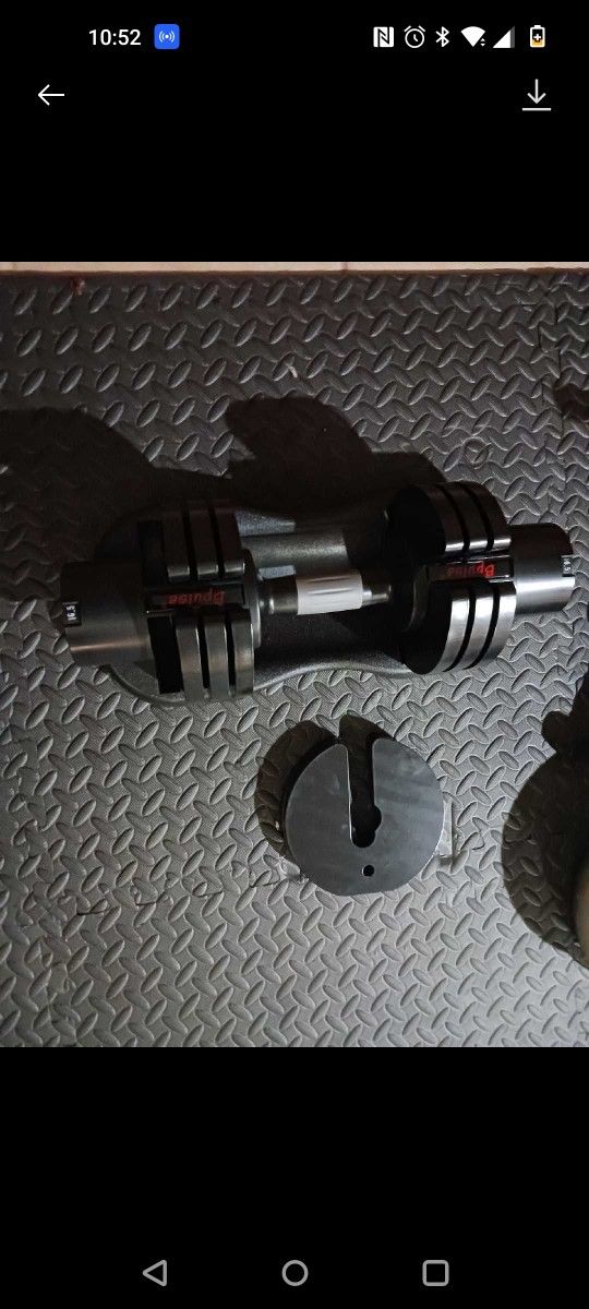 BPulse Adjustable Dumbbell