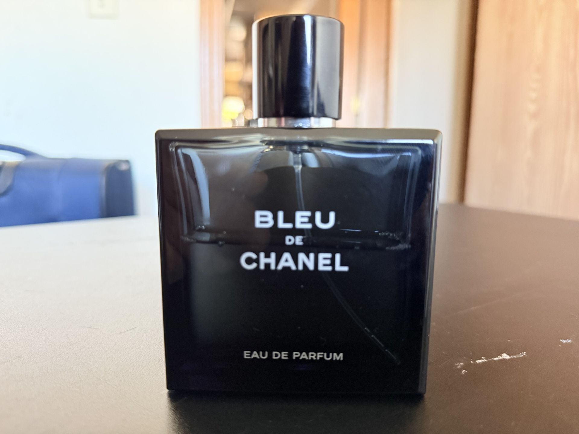 Bleu De Chanel  EDP 3.4 Fl Oz (60% Full)