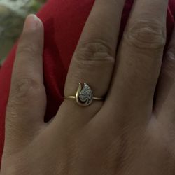 780(18 KT) Solid Gold Ring Size 6