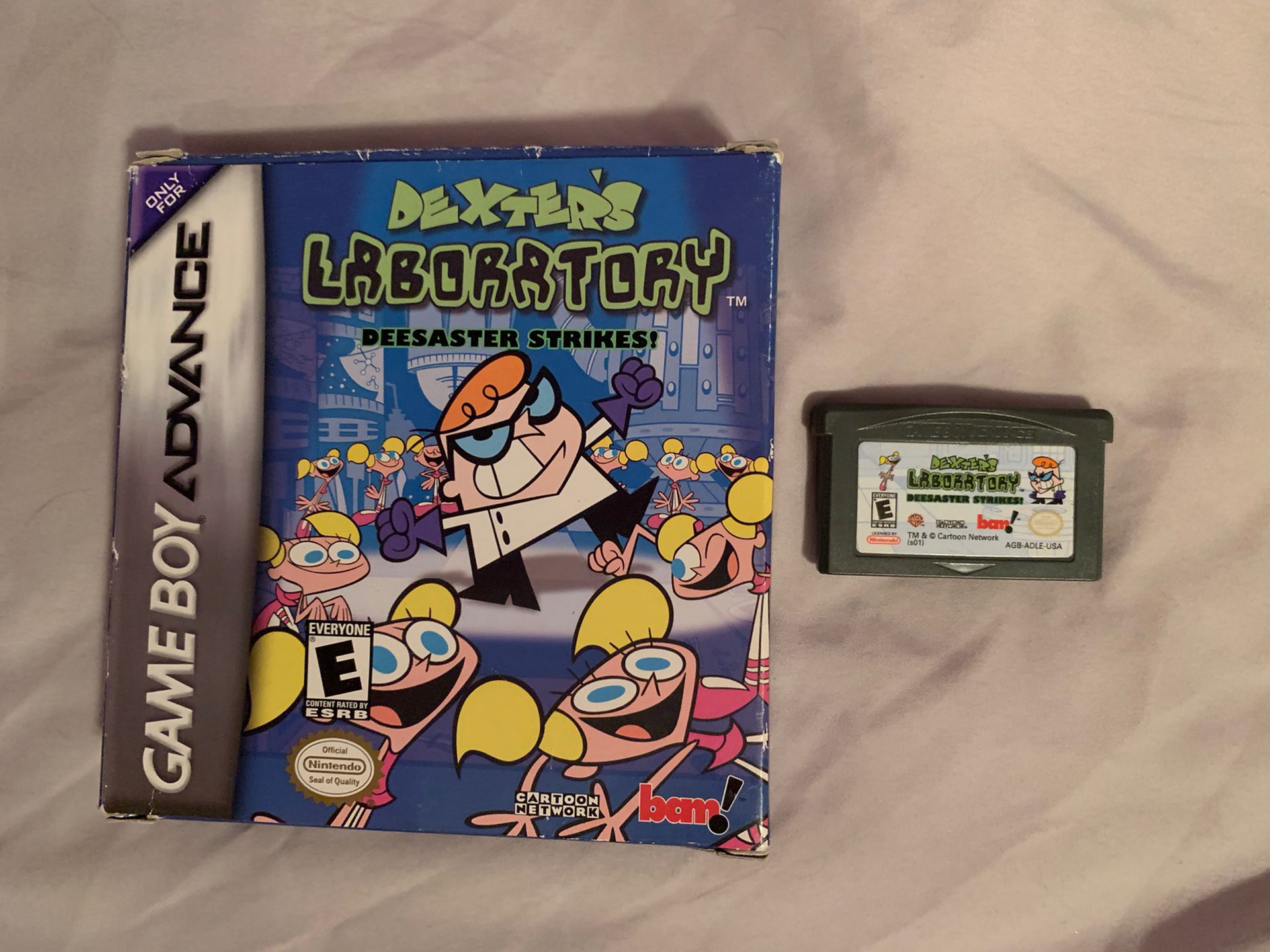 Dexter’s Laboratory Disaster Strikes! Gameboy Advance