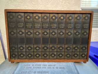 Vintage Antique Faux Book Shelf Hidden Bar