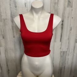 Red Crop Top 