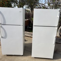 2 Refrigerators (Sold Together Or Separate) 