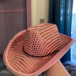 Pink Cowgirl Hat 