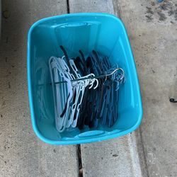 Storage Containers Of 28 Hangers