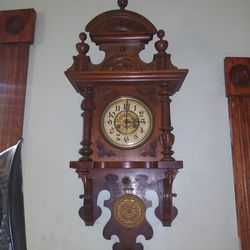 19th Century Antique Wall Clock