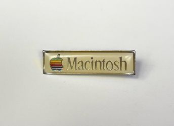 Vintage 1980s Apple Macintosh Pin