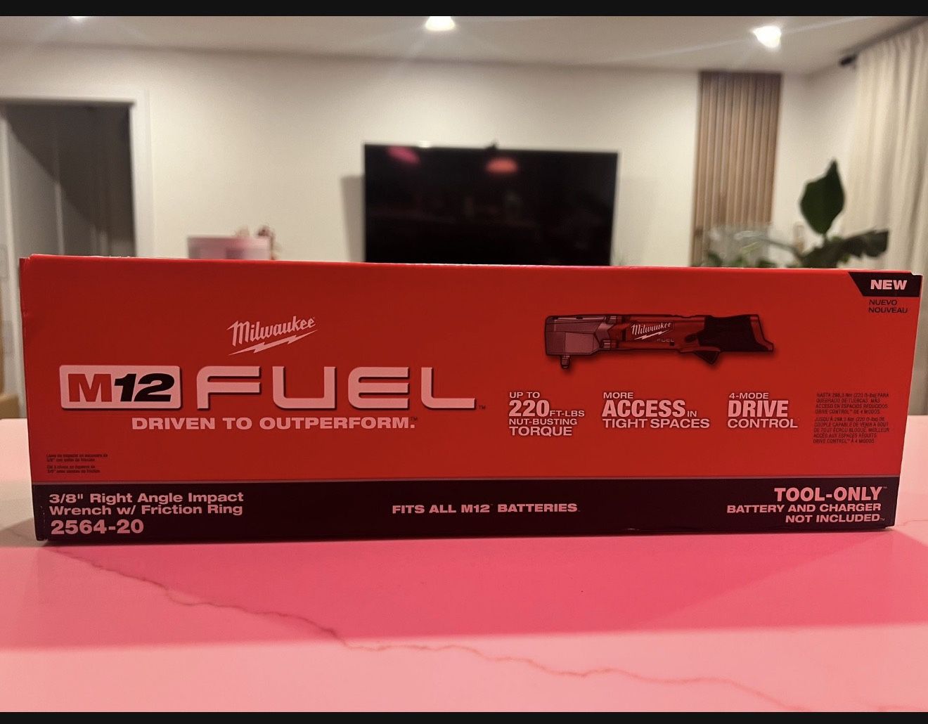 Milwaukee Fuel M12 3/8” Right Angle Impact Wrench