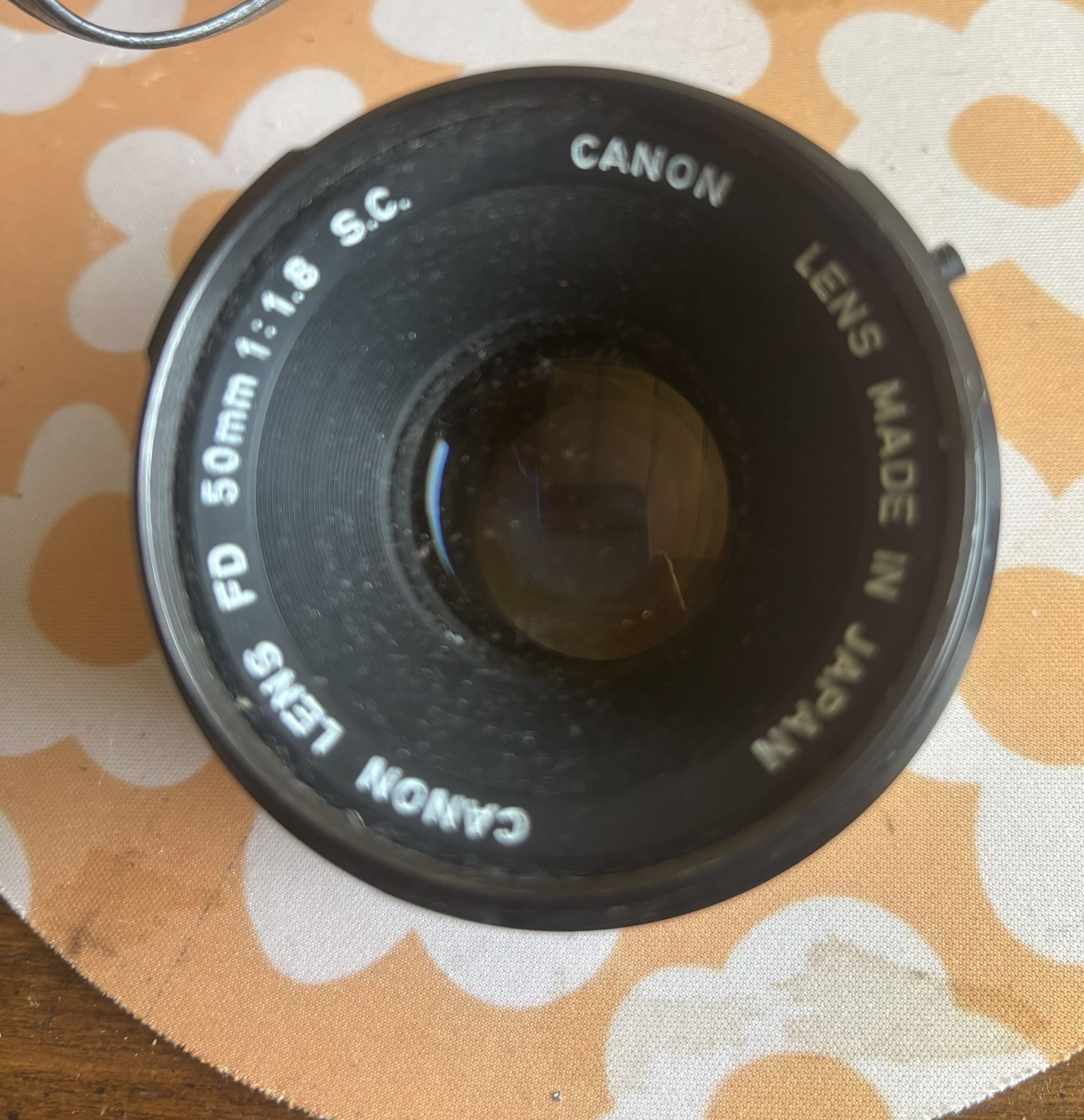 CANON LENS FD 50mm 