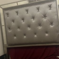 Queen Bed Frame And Night Stand 