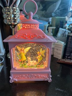 Pink Fairy Music Box 26cm