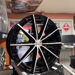 🔥‼️20 Black Machine Strada Wheels 🔥🚦