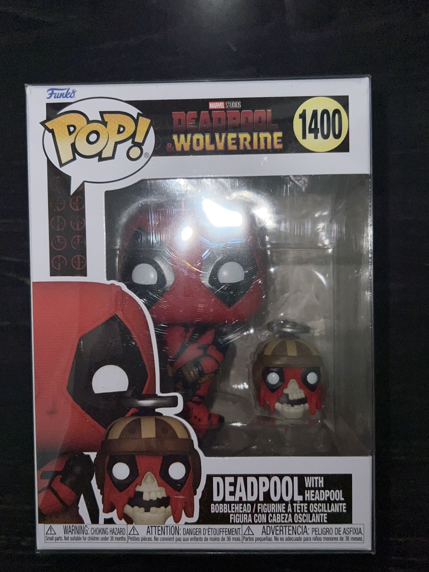 Funko Pop Deadpool & Wolverine: Deadpool With Headpool