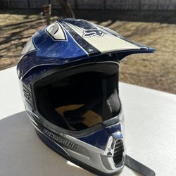 Fox Racing Race V1 Pilot Motocross Moto Helmet Size Small