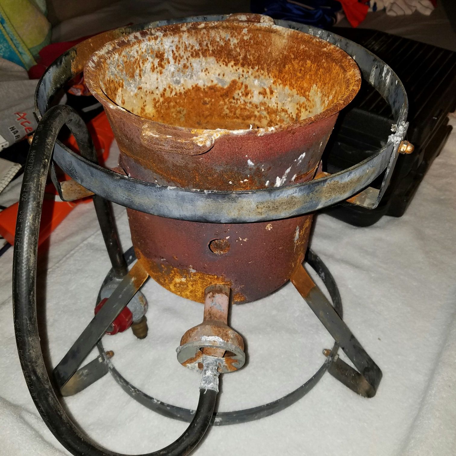 Old turkey fryer