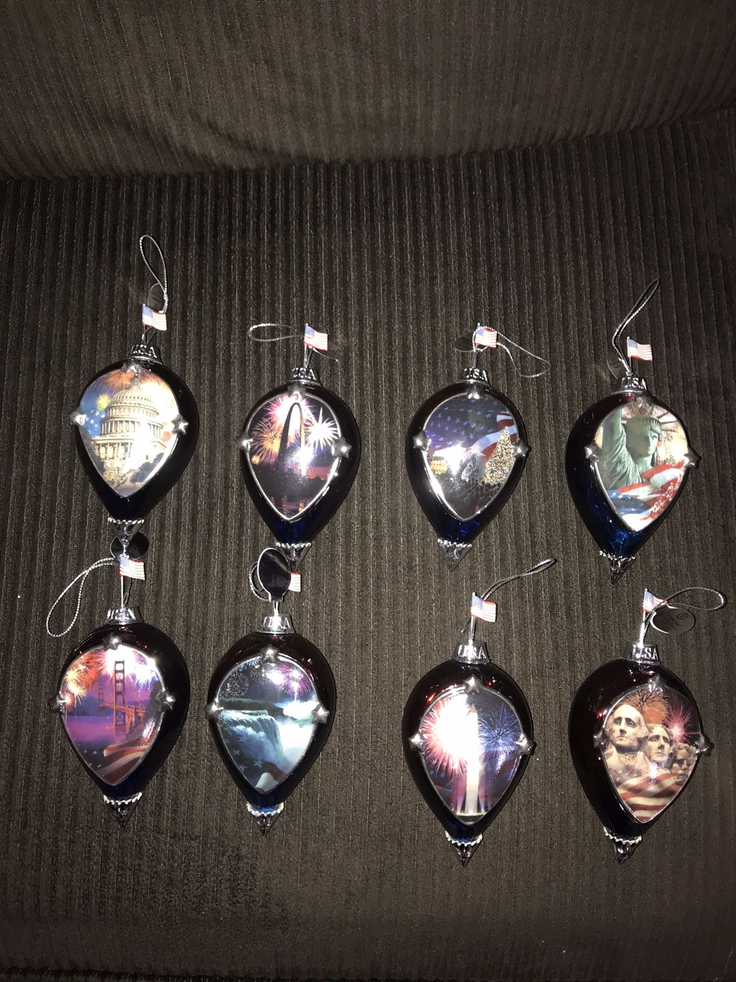 Bradford Exchange Christmas ornaments
