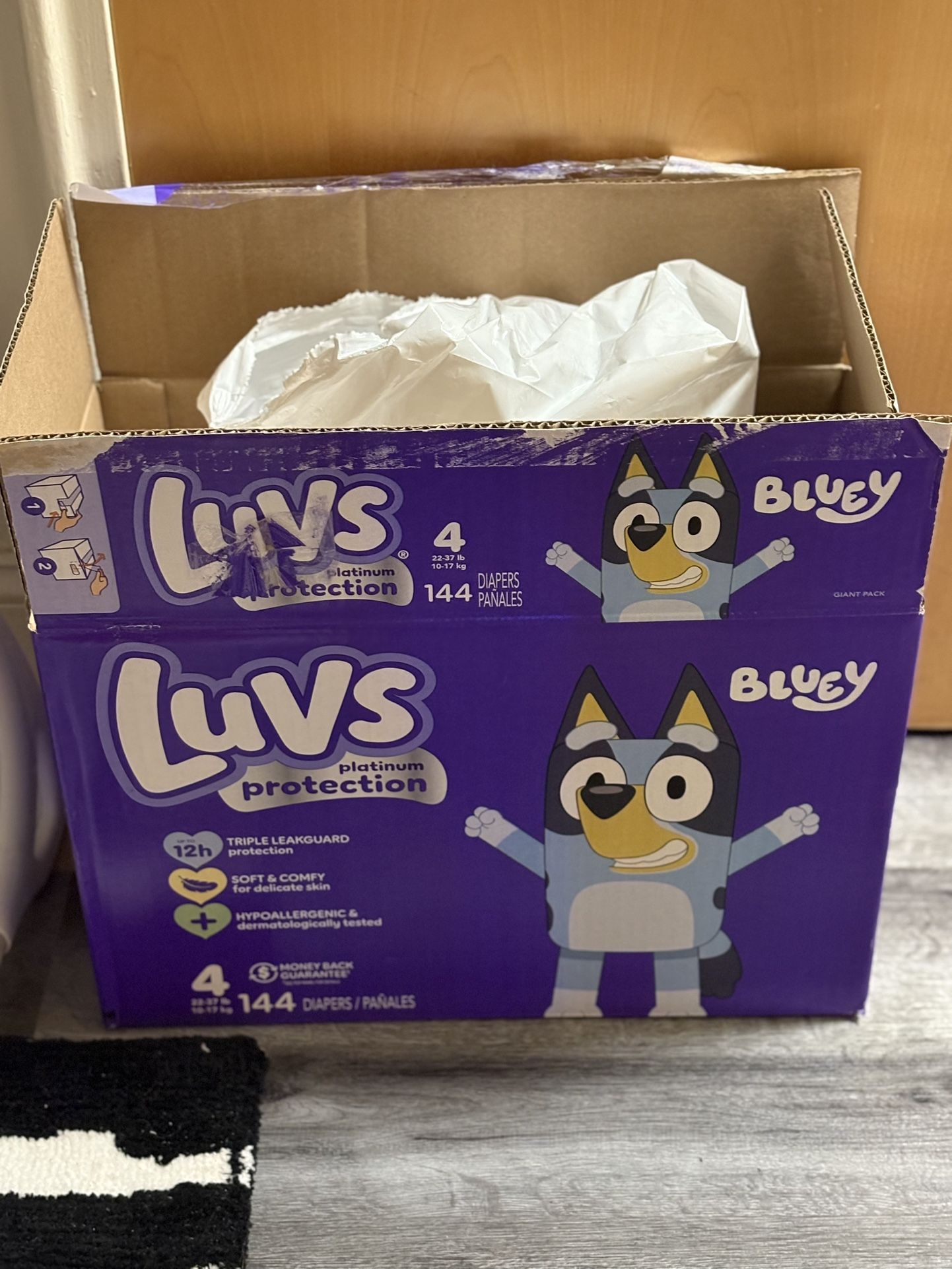 Luvs Size 4 Diapers