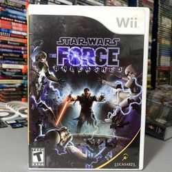 Star Wars: The Force Unleashed (Nintendo Wii, 2008)  *TRADE IN YOUR OLD GAMES/TCG/COMICS/PHONES/VHS FOR CSH OR CREDIT HERE*