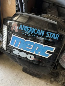 American Star Merc 200 Mercruiser Outboard Motor Top Cowl Cover Cover