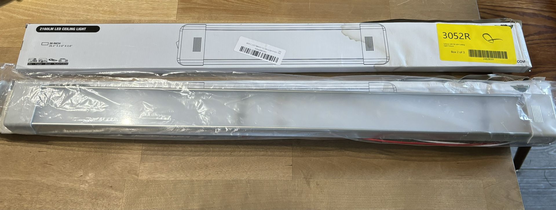 2 RV LED Ceiling Light Fixtures